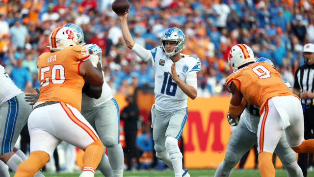 Detroit Lions quarterback Jared Goff